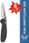 Bladefellow, Benchmade Mini Griptilian 556, folding knife, EDC, blade