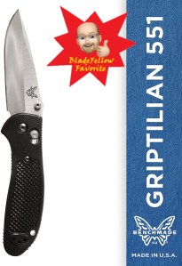 Bladefellow, Benchmade Griptilian 551, EDC, Blade, Folding Knife