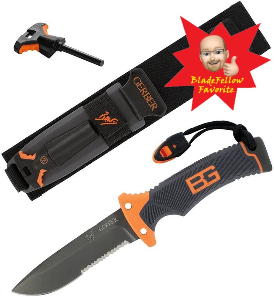 Bladefellow, Gerber Bear Grylls Ultimate, fixed blade, survival knife, favorite